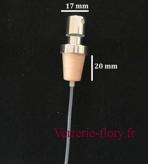 bouchon spray pour tube  essai diamtre 20 mm