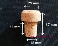 bouchon de lige type champagne 